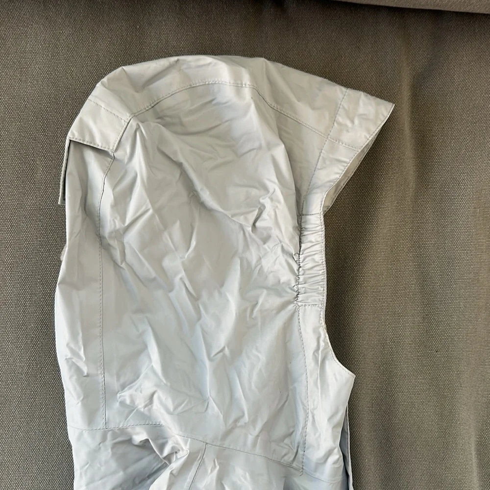 COLUMBIA Silver Gray Waterproof Hooded Jacket Kids M EUC - Picture 14 of 16